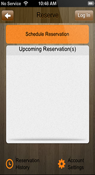 Reservation Feature